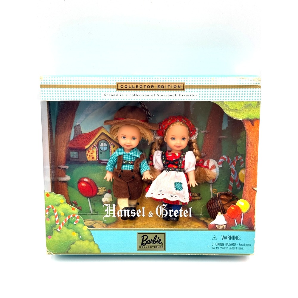 Hansel + Gretel Barbie Collectibles Storybook Favorites NEW